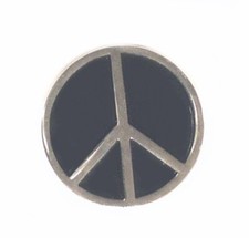 Peace Sign Metal Enamel Pin