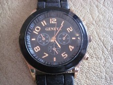 Geneva  quartz  watch.