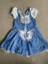 Adult Size 8-10 Alice In Wonderland Dress Fancy Dress Outfit Sexy