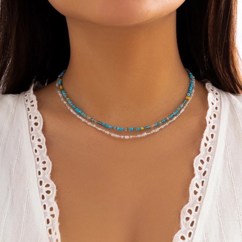 Bohemian colourful beaded - bohemian,