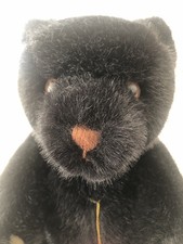Hermann Black Growler Bear (mohair)