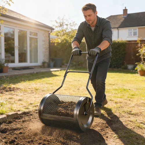 Compost spreader peat - 20",