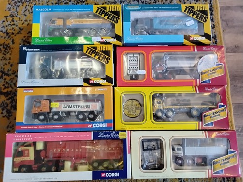 Eight corgi model - eight, lorries
