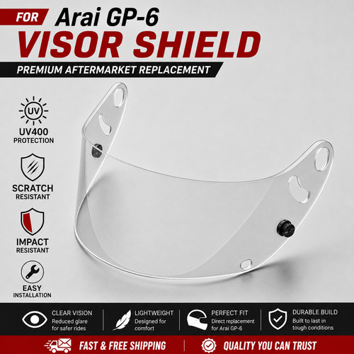 Replace clear shield - replace, for
