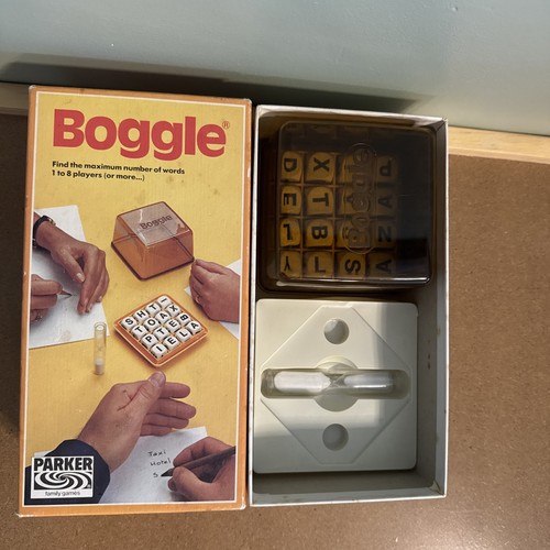 Vintage boggle word - boggle, by