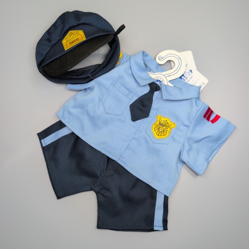 Build bear blue police - bear,