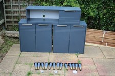 2 x Homebase Cupboards and 1 x Homebase TV Unit