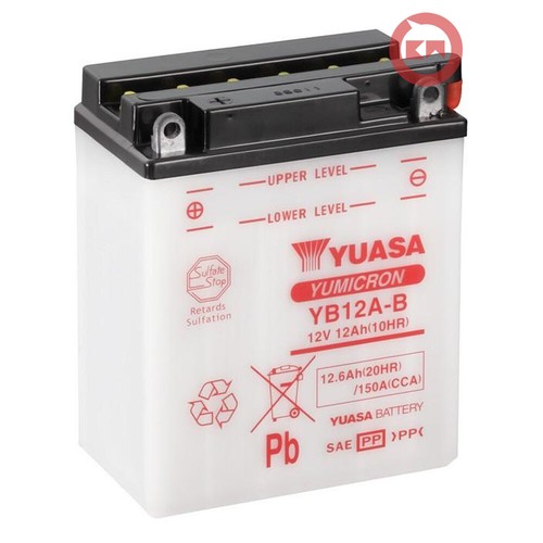 Original yuasa battery 12ah - original,