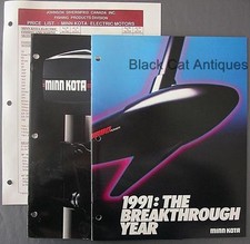 Lot of 2 1991 Minn Kota Marine