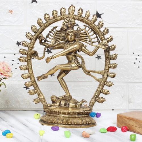 Hindu god lord brass - hindu, dancing