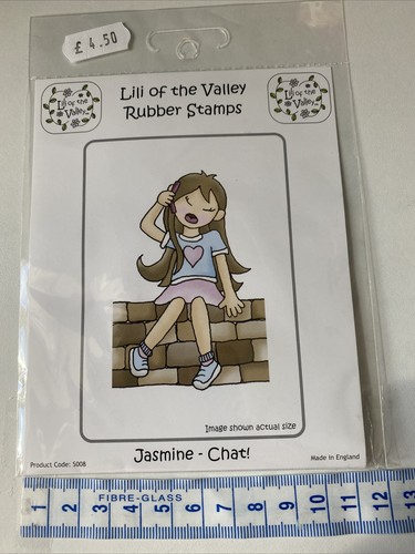 Rubber stamp lili - rubber, the