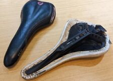 SDG Bike Saddle Choice White Black Cromo Rails &  I-BEAM MTB Hybrid Cycle Retro