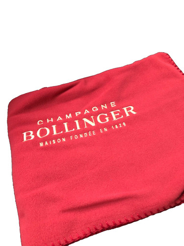 Bollinger champagne throw - champagne,