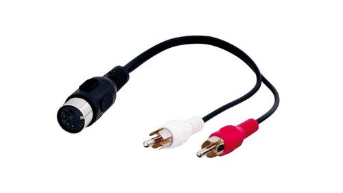 Kabel adaptera audio gniazdo - adaptera, audio,