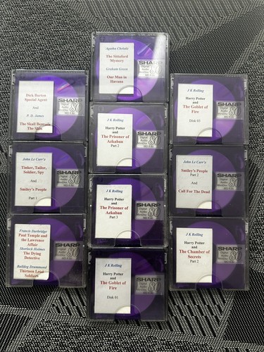 Purple minidisc sharp 80 - 10,