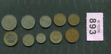 Lot of  10   coins of  Bahrain  and Kuwait