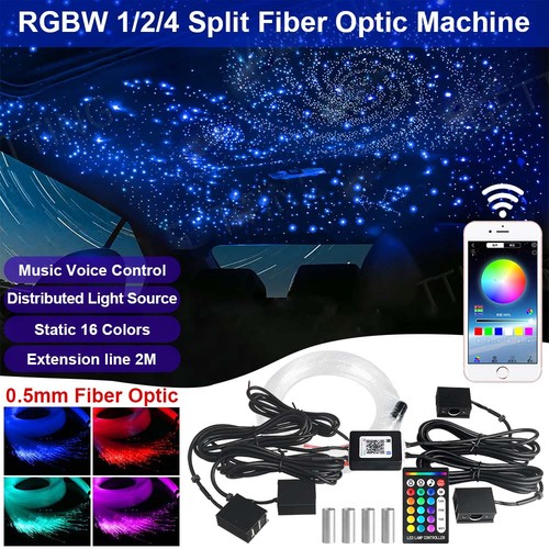 300 1200pcs fiber optic - optic, lights