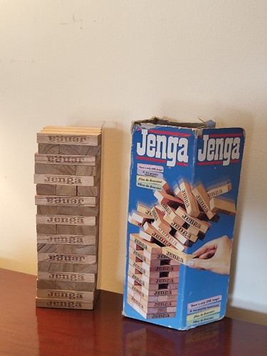 Jenga stacking block tower - block,