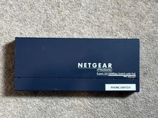 Netgear ProSafe 8Port  Ethernet Switch  Phone Switch With PoE Network Hub