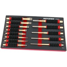 Punch and Chisel Master Set 13-Piece HIGH GRADE STEEL
