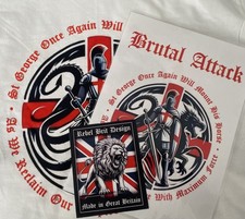 ISD Skinhead New T Shirt Size L , Skinhead St George design a one off print . 