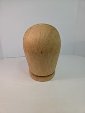 Vintage Wooden Mannequin Head
