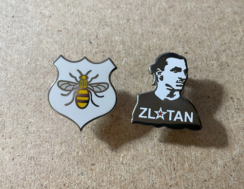 Manchester united enamel - united,