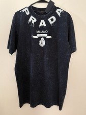 PRADA Shirt Size L Unisex Blue