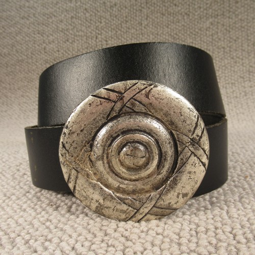 Vintage mens leather - vintage, belt