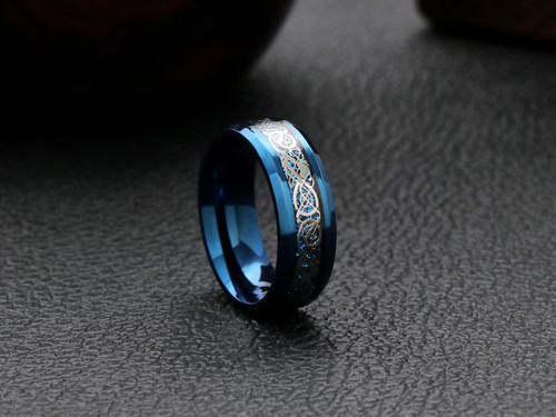 Pair rings 8mm titanium - rings,