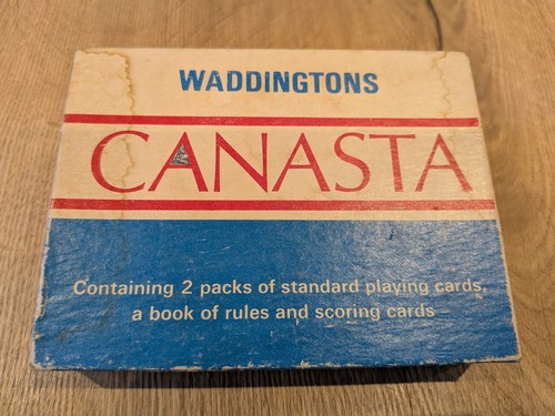 Vintage waddingtons canasta - vintage,