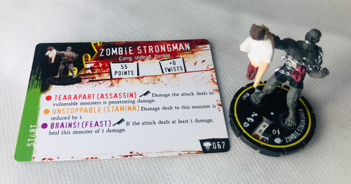 Horrorclix zombie strongman - zombie,