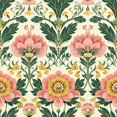 20x pink green flower - 20x, and