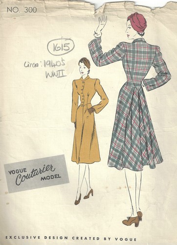 1940s ww2 vintage vogue - ww2,