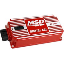 MSD Ignition Digital 6AL Ignition Control With Built In Rev Limiter Control Red