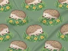 Hedgehog Meadow Fabric