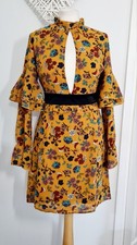 Ladies Boohoo Mustard Yellow