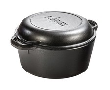 Lodge 5 Quart Cast Iron Double