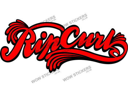 Ripcurl sticker laptop man - ripcurl, a