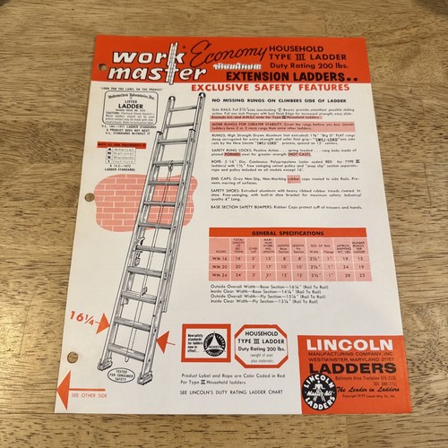 Lincoln ladders husky - co.,
