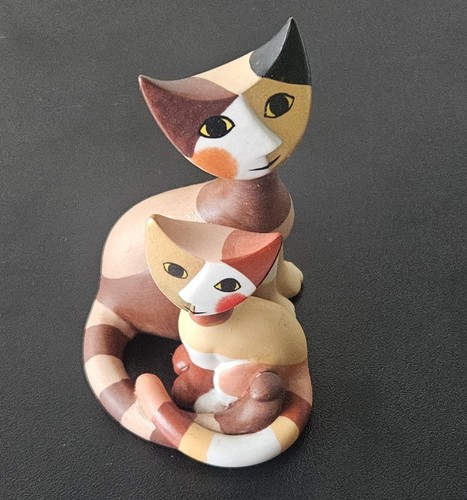 Miniature goebel cat figurine - cat,