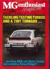 MG ENTHUSIAST MGB Metro Turbo