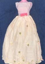 Vintage Barbie Doll Francie First Formal Dress #1261 1966