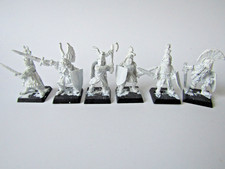 A14 WARHAMMER FANTASY BATTLE- KNIGHTS OF THE EMPIRE X 6 METAL MODELS LONG OOP