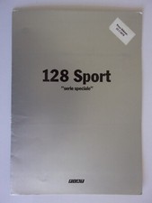 FIAT 128 3P SPORT SPECIAL SERIES orig 1978 Press Kit Media Pack - Italian text