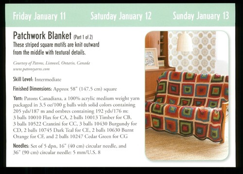 Knitting pattern of - 1,