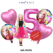 Barbie Birthday Party Balloons