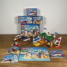 Vintage 90s Lego System Surf Shack 6595 Beach Bandit 6534 Water Jet 6517