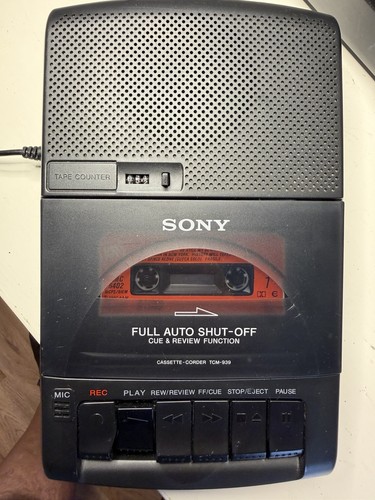 Sony tcm 939 cassette - tcm-939, recorder