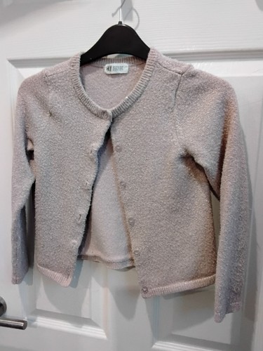 Girls glittery cardigan - h,